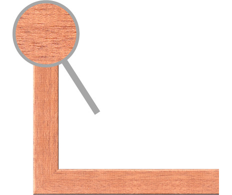 Dřevěný rám Arco oříšek