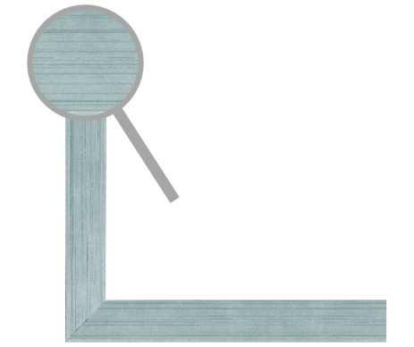 Dřevěný rám Arco stříbrný patinovaný