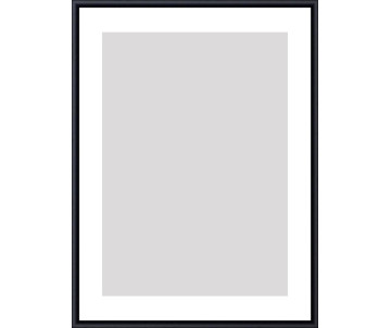 Hliníkový rám 20x30 cm černý na fotky