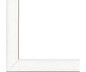 Bílý dřevěný rám Arco